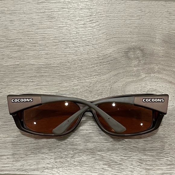 Cocoons Flex2fit Sunglasses Frame C705C Womens Brown Plastic Full Rim Wrap - Picture 4 of 8